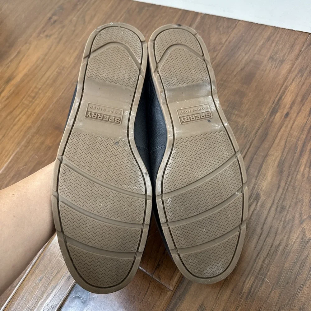 Sperry Top-Sider Original Leather Boat Shoes Preppy Nautical Coastal Men's 12